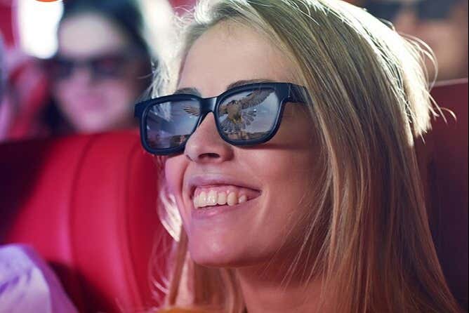 Avec les lunettes 3D