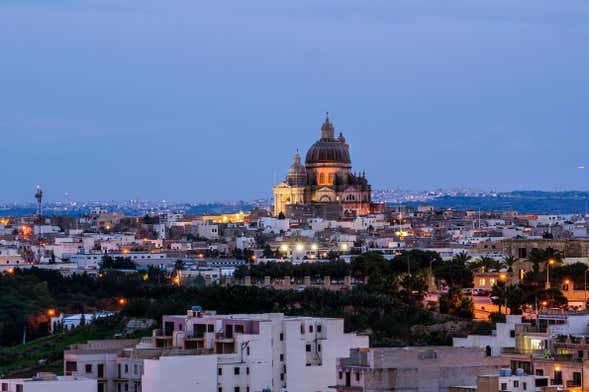 Excursion à Gozo à la tombée de la nuit