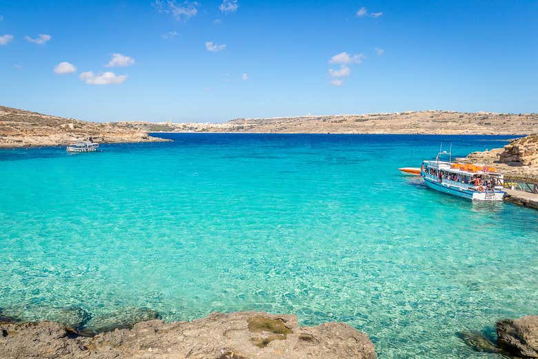 Lagune bleue de Comino
