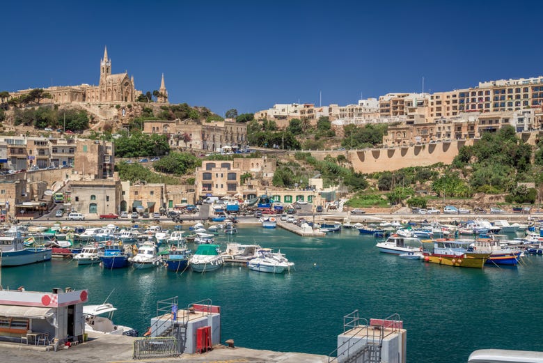 Port de Mgarr, au sud de l'île de Gozo
