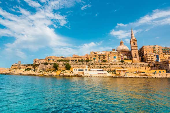 Visite guidée dans La Valette + spectacle The Malta Experience